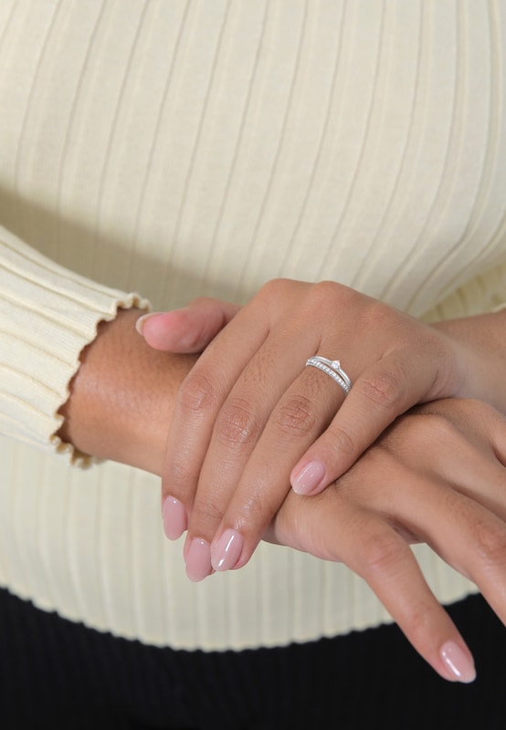 ELLI ELLI Ring in Silber Heißer Verkauf
