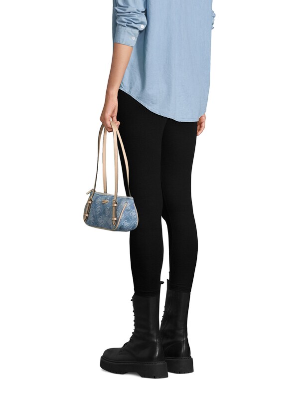 GUESS GUESS Schultertasche in Blue Denim Hellblau Kostenloser Versand international