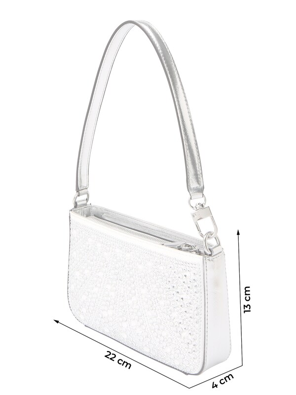 GUESS GUESS Tasche 'BEAUVOIR' in Silber zollfrei
