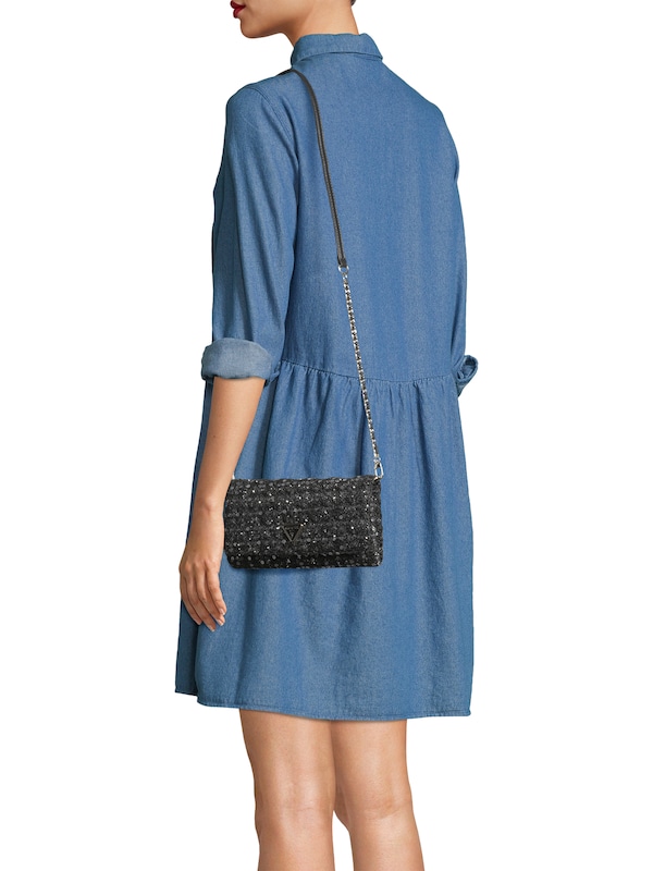 GUESS GUESS Clutch 'GIULLY' in Schwarz Rabatte dieses Monats